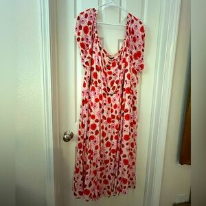 Torrid - Splendid Strawberry Retro Dress 🍓